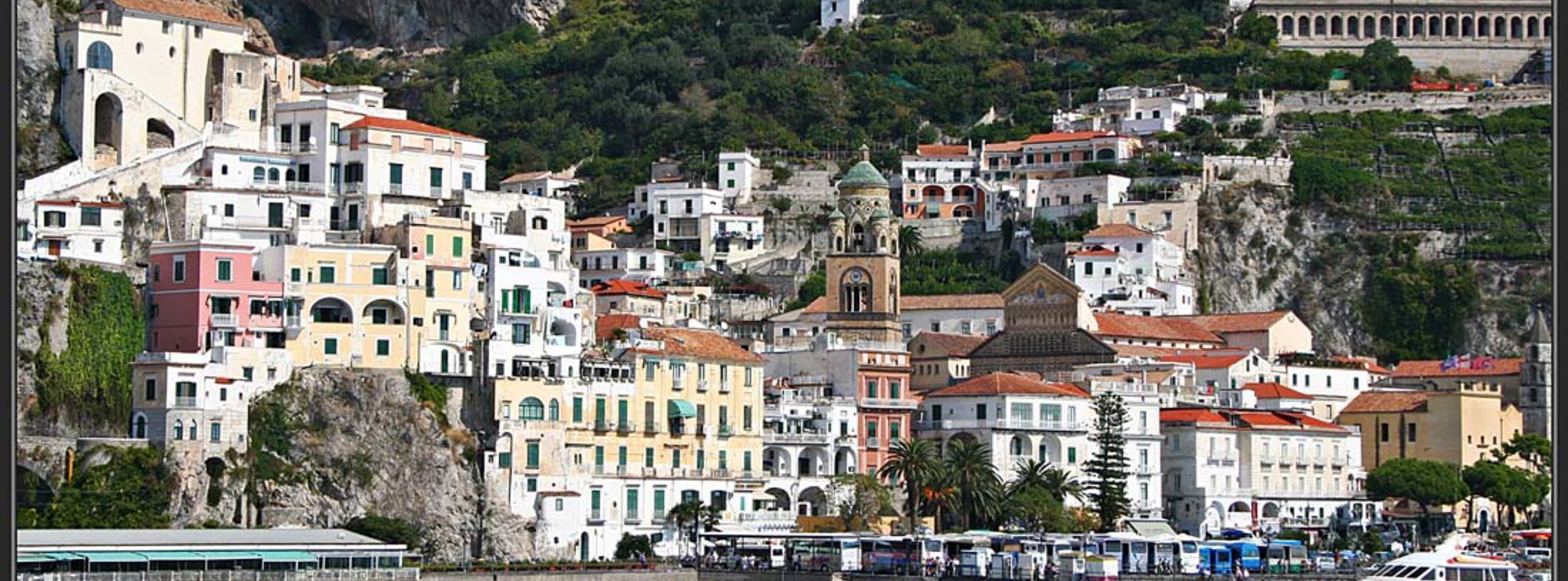 Kampanien med Sorrento och Amalfi