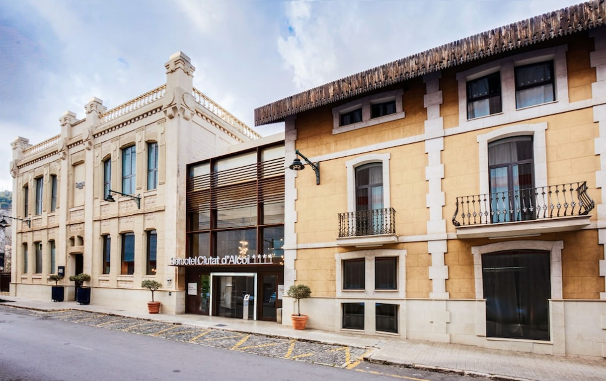 Hotell Hotel Sercotel Ciutat d'Alcoi Alicantes omnejd Spanien - Sembo
